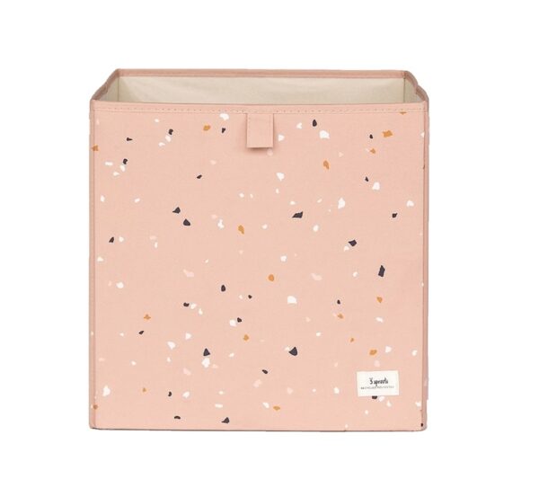 3 Sprouts storage box Terrazzo Clay