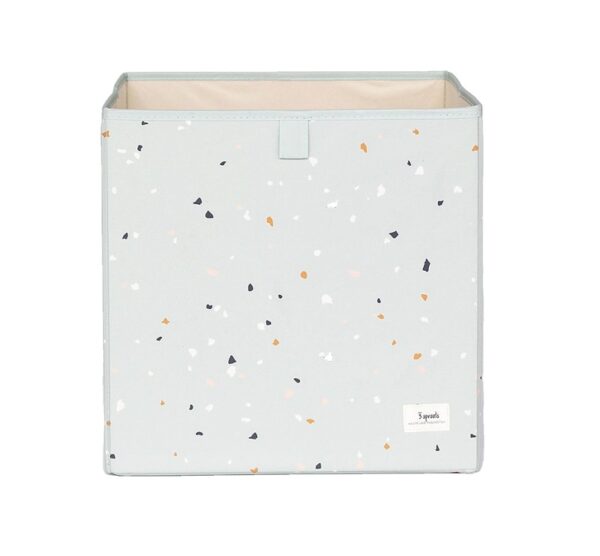 3 Sprouts storage box Terrazzo Green