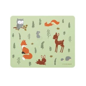 A Little Lovely Company placemat Forest friends