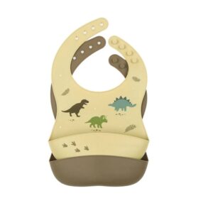 A Little Lovely Company silicone bibs Dinosaurs 2tk