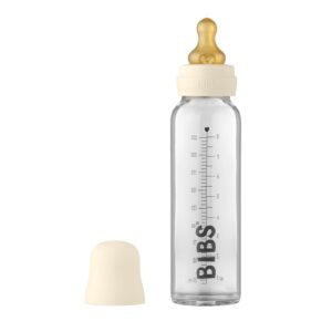 BIBS_BabyGlassBottle_CompleteSet225ml_Ivory_lutipudel
