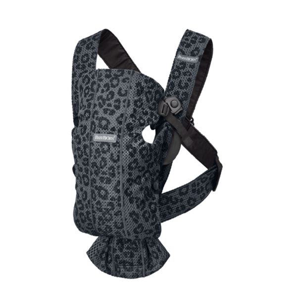 BabyBjorn-Mini-kandekott-Anthracite-Leopard-Mesh
