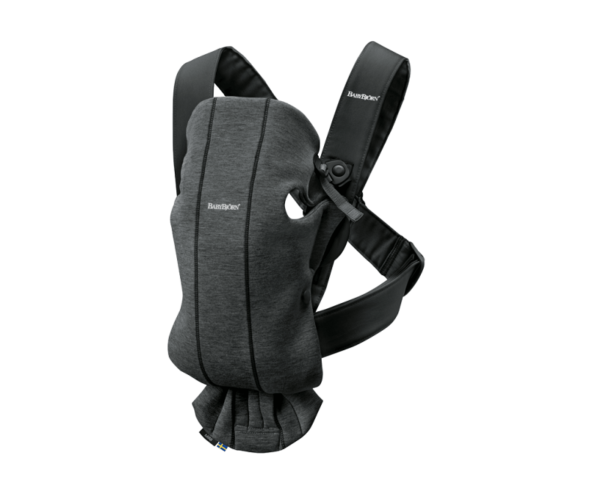 BabyBjorn-Mini-kandekott-Charcoal-Grey