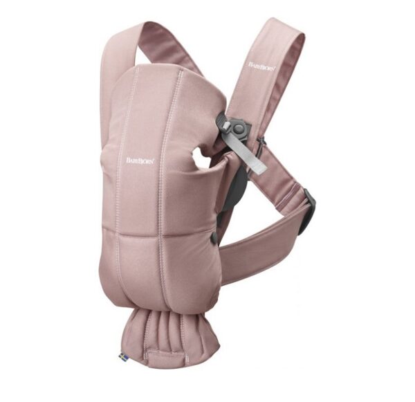 BabyBjorn-Mini-kandekott-Dusty-Pink