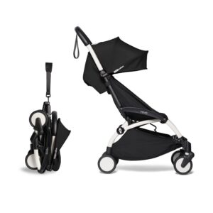 Babyzen-YOYO2-6-Frame-White-Color-Pack-Black