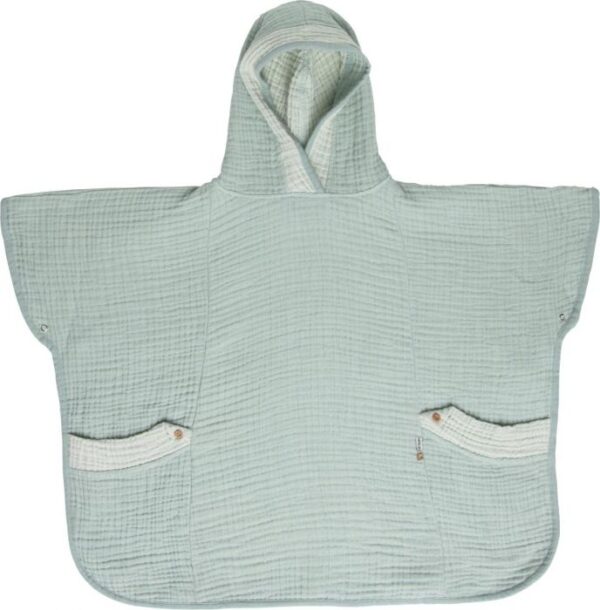 Bebe-jou-vannilina-poncho-Pure-Cotton-Green