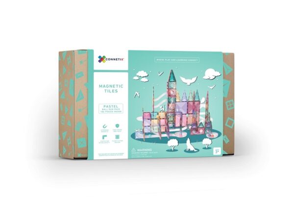 Connetix-magnetklotsid-106-tk-Pastel-Ball-Run