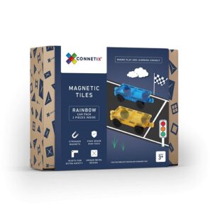 Connetix-magnetklotsid-2-Piece-Car-Pack