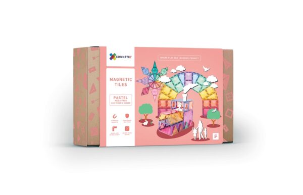 Connetix-magnetklotsid-202-tk-Pastel-Mega-Pack