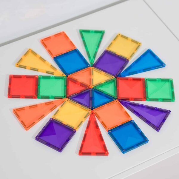 Connetix-magnetklotsid-24tk-Rainbow-Mini-Pack1