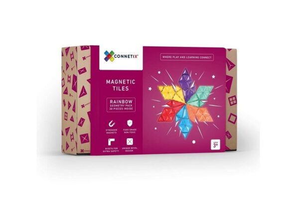Connetix-magnetklotsid-30-tk-Geometry-Pack