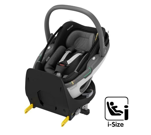 Coral-360-ja-FamilyFix-360-alus-Maxi-Cosi-turvahall