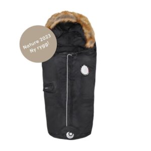 Easygrow footmuff Nature Black