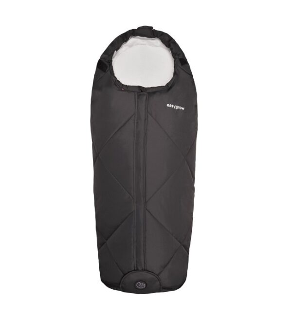 Easygrow footmuff Mysig Black