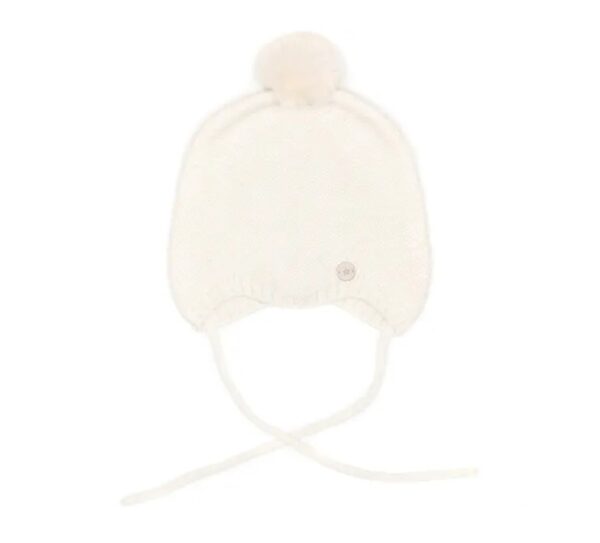 Huttelihut-beebi-muts-Off-white
