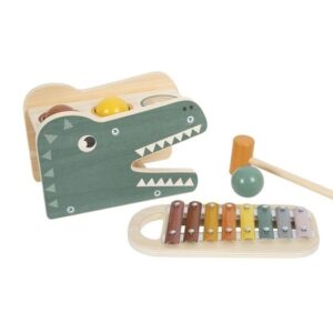 Legler xylophone hammering toy Safari