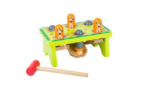 Legler hammering game Pop goes the mole