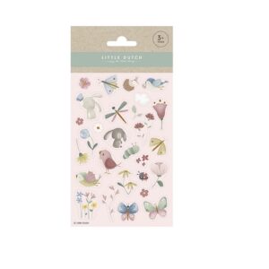 Stickervellen - Flowers and Butterflies v1 LC