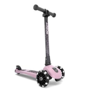 SCOOTANDRIDE-Highwaykick-3-LED-laste-toukeratas-Rose