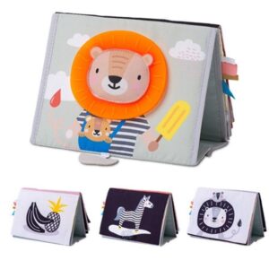 Taf-Toys-pehme-beebiraamat-Savannah
