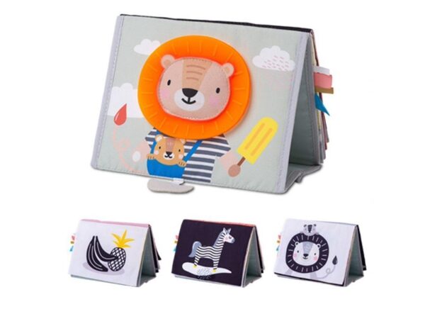Taf-Toys-pehme-beebiraamat-Savannah