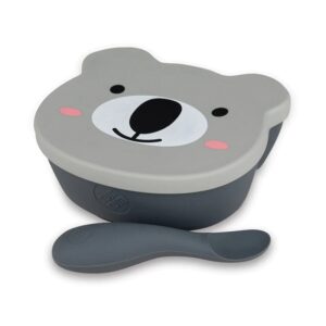 TumTum-iminapaga-kauss-ja-lusikas-Grey