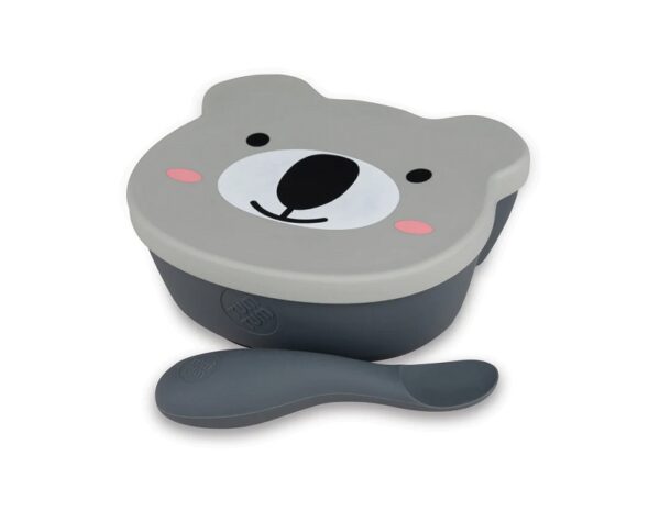 TumTum-iminapaga-kauss-ja-lusikas-Grey