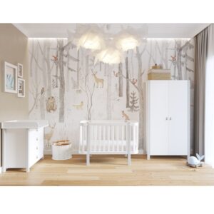 YappyKids-YappyEtude-beebivoodi-kummut-ja-riidekapp-Skygrey