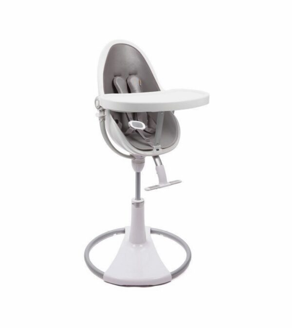 bloom-fresco-chrome-high-chair-white-frame-snakeskin-grey-seat-pad