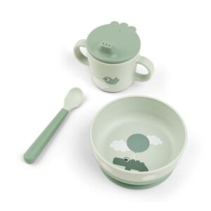 done-by-deer-foodie-first-meal-set-happy-clouds-green-noudekomplekt