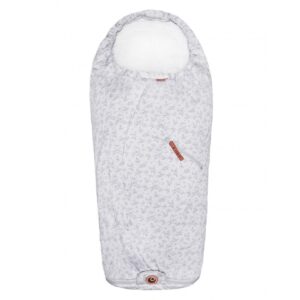Easygrow footmuff Lyng Grey Floral