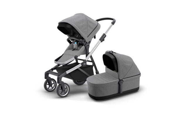 thule-sleek-vankrikomplekt-grey-melange