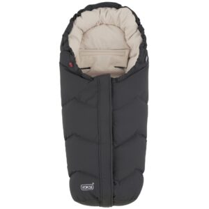 Voksi Move car seat footmuff Grey Cream