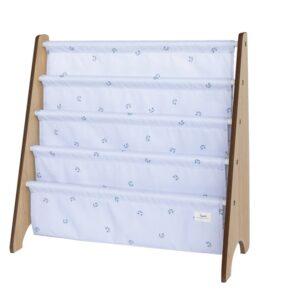 3 Sprouts book rack Blueberry Mist