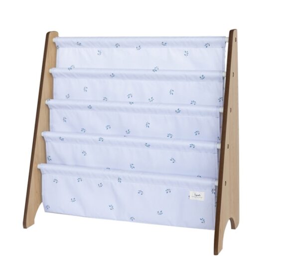 3 Sprouts book rack Blueberry Mist
