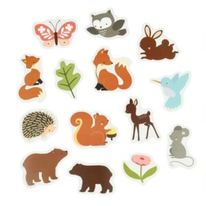 A Little Lovely Company foam bath toys Forest friends