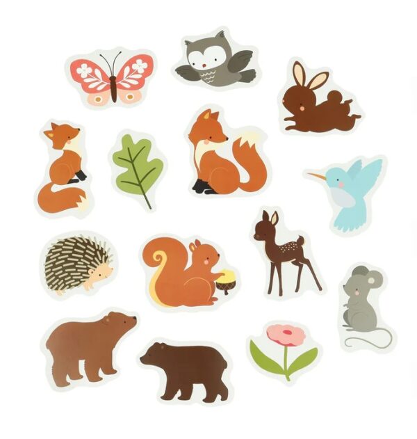 A Little Lovely Company foam bath toys Forest friends