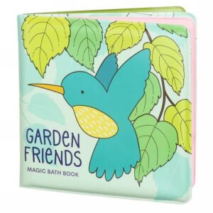 A Little Lovely Company bath book Garden Friends