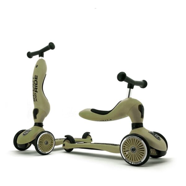 Scoot and Ride Highwaykick 1 olive