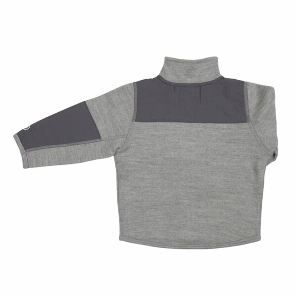 Voksi meriinofliisist jakk Melange Grey - Image 3
