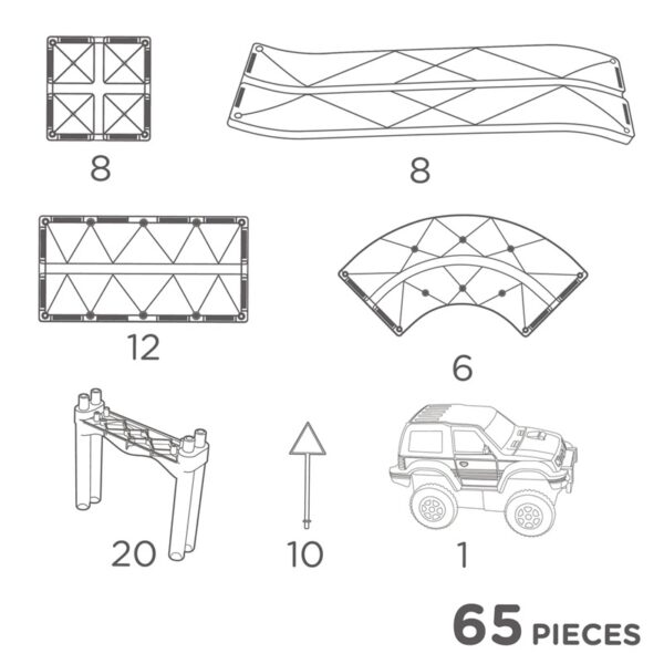 Cleverclixx-magnetklotsid-65tk-Race-Track3